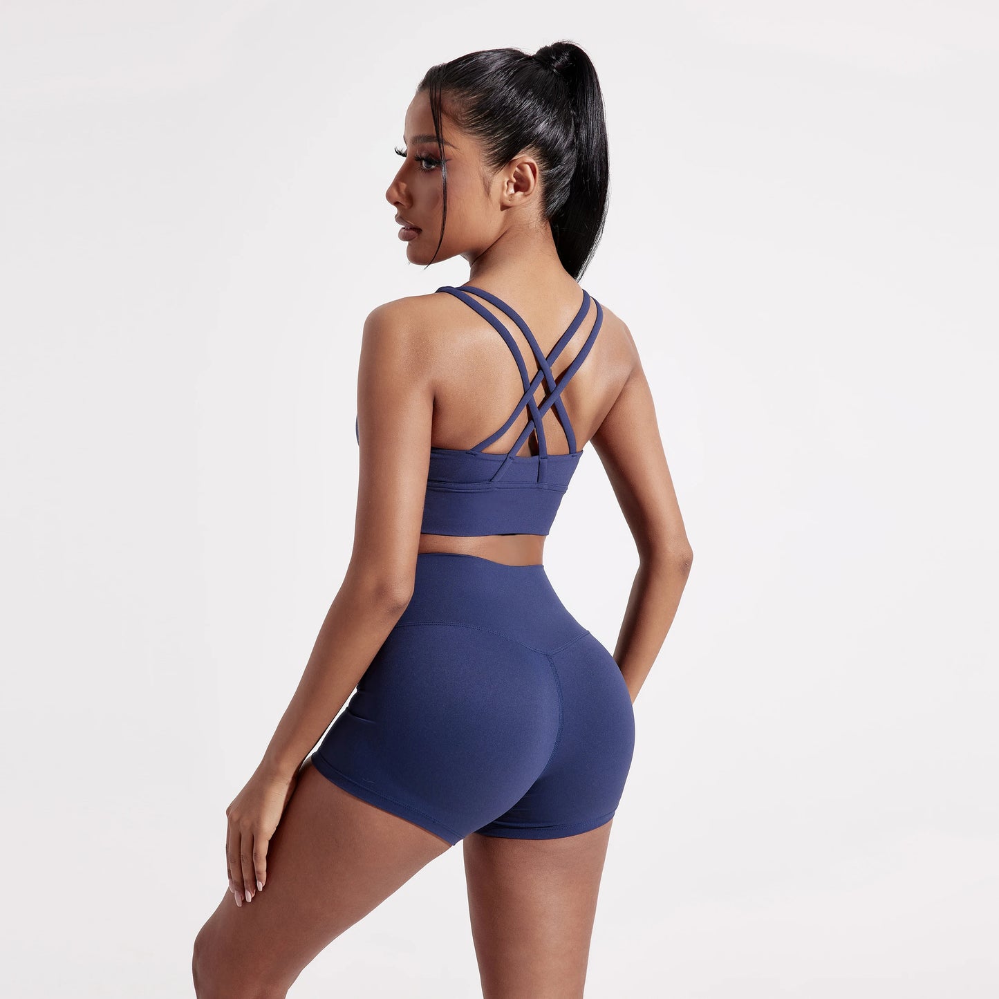 SET BRA & LEGGINGS SHORT ENDURENCE