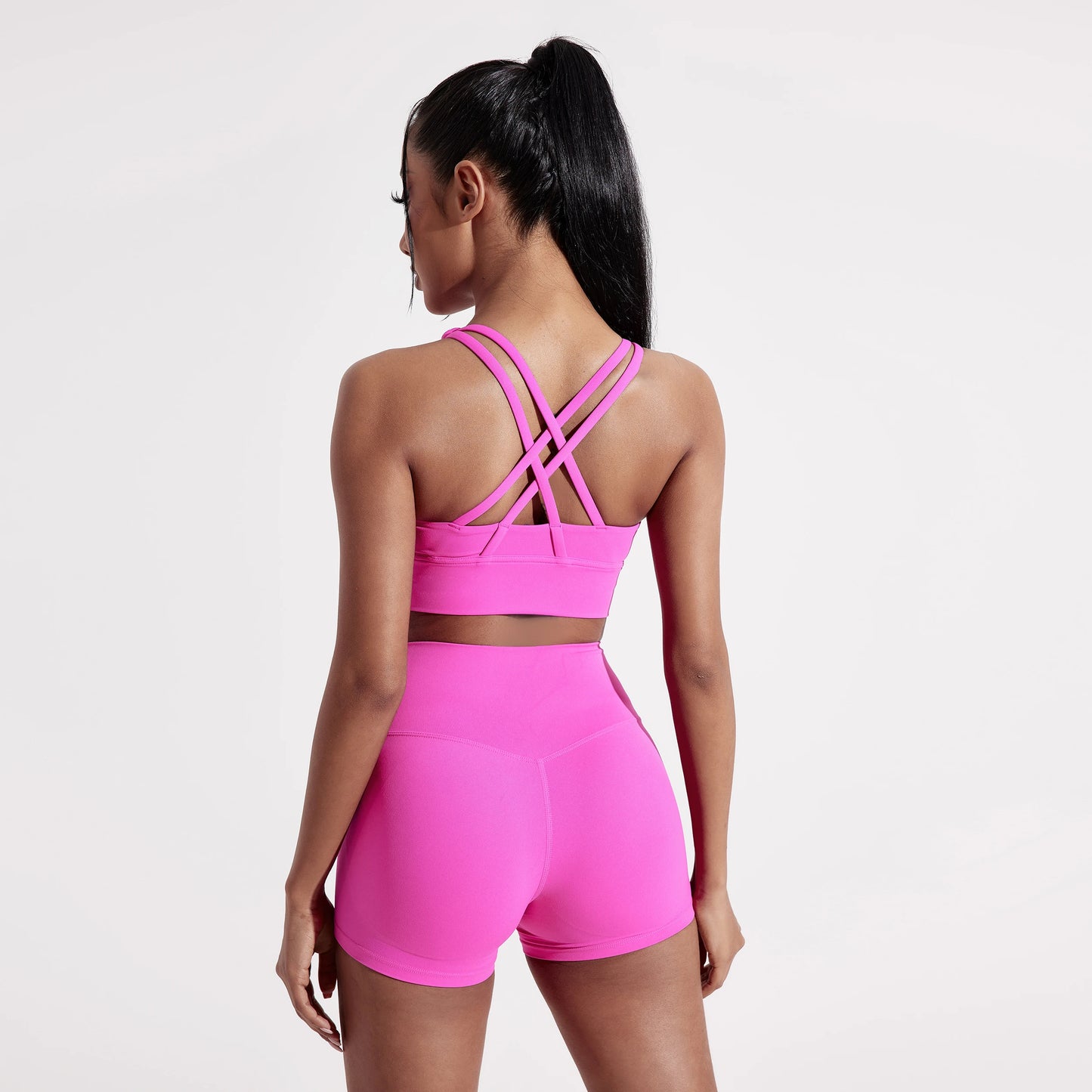 SET BRA & LEGGINGS SHORT ENDURENCE