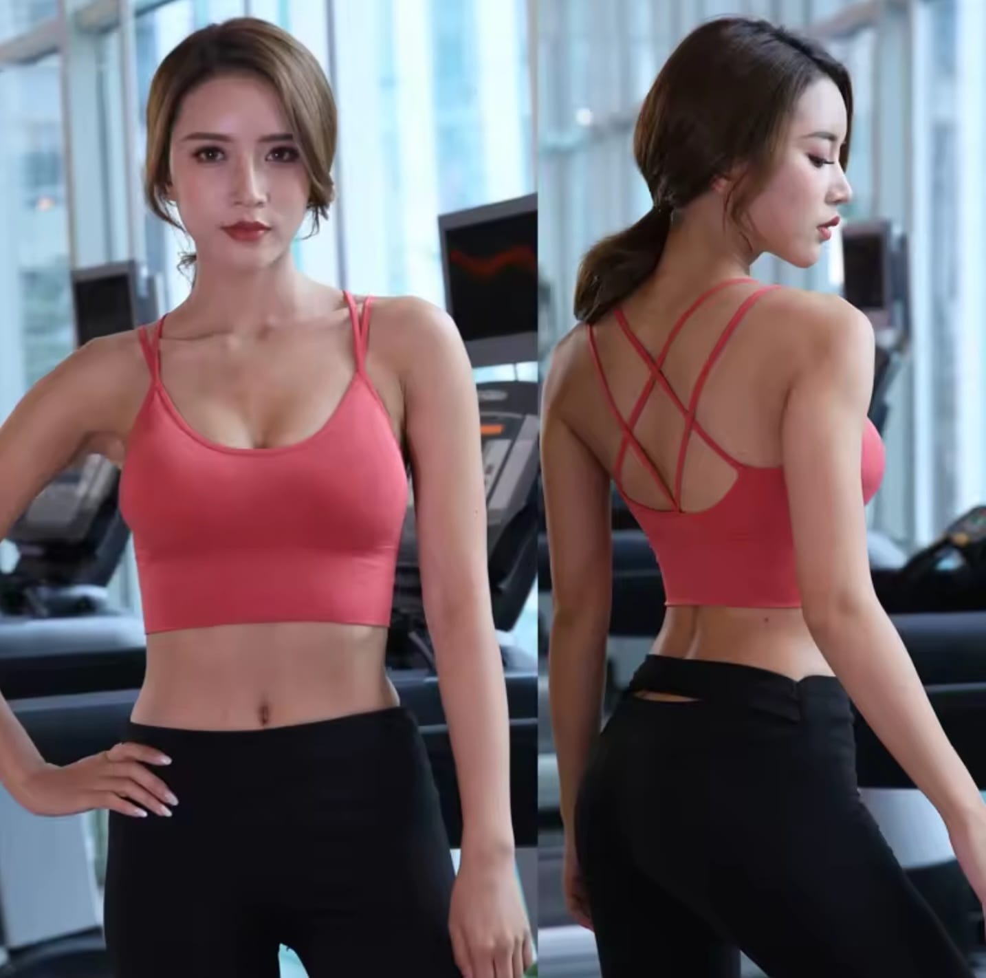 Fitness Racerback Sports Bra